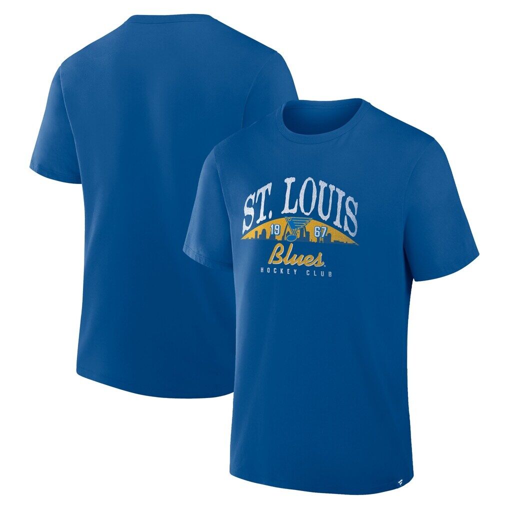 St. Louis Blues Fashion7 Legacy Cross Check T-Shirt