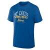St. Louis Blues Fashion7 Legacy Cross Check T-Shirt - Blue - Side View