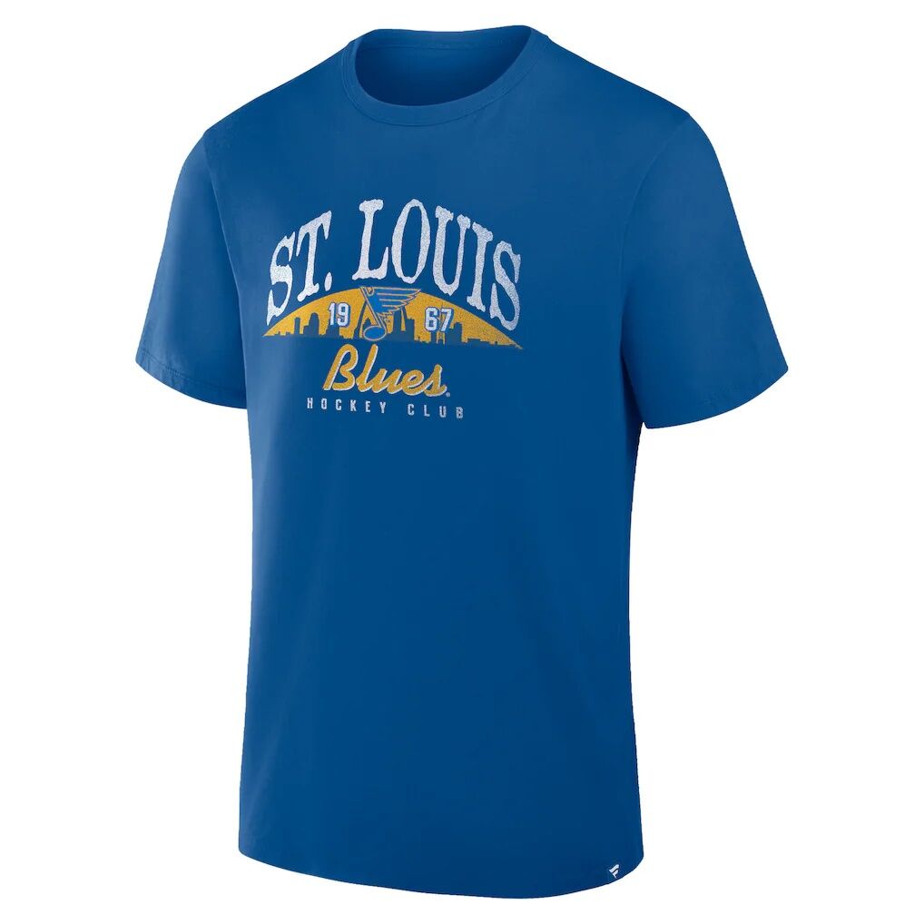 St. Louis Blues Fashion7 Legacy Cross Check T-Shirt