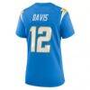 Derius Davis Los Angeles Chargers Nike Women's Team Game Jersey - - Detail View