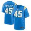Tuli Tuipulotu Los Angeles Chargers Nike Team Game Jersey - - Front View