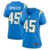 Tuli Tuipulotu Los Angeles Chargers Nike Women's Team Game Jersey - - Front View