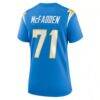 Jordan McFadden Los Angeles Chargers Nike Women's Team Game Jersey - - Detail View