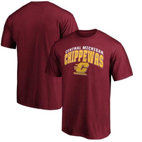 Central Michigan Chippewas Steady T-Shirt - - Front View