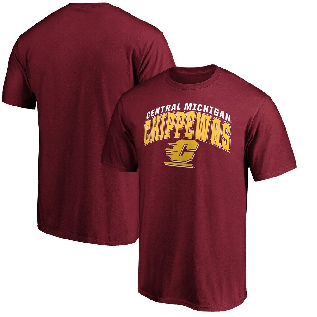 Central Michigan Chippewas Steady T-Shirt - Maroon