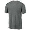 Atlanta Braves Official Logo Tri-Blend T-Shirt - Heather Gray - Detail View