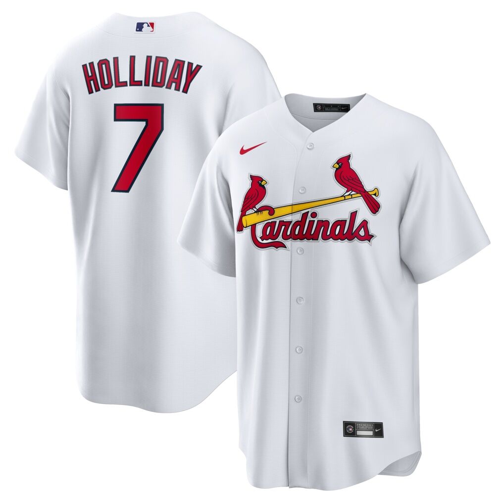Matt Holliday St. Louis Cardinals Nike Home Retired Player Replica Jersey