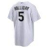 Matt Holliday Colorado Rockies Nike Home Retired Player Replica Jersey - White - Detail View