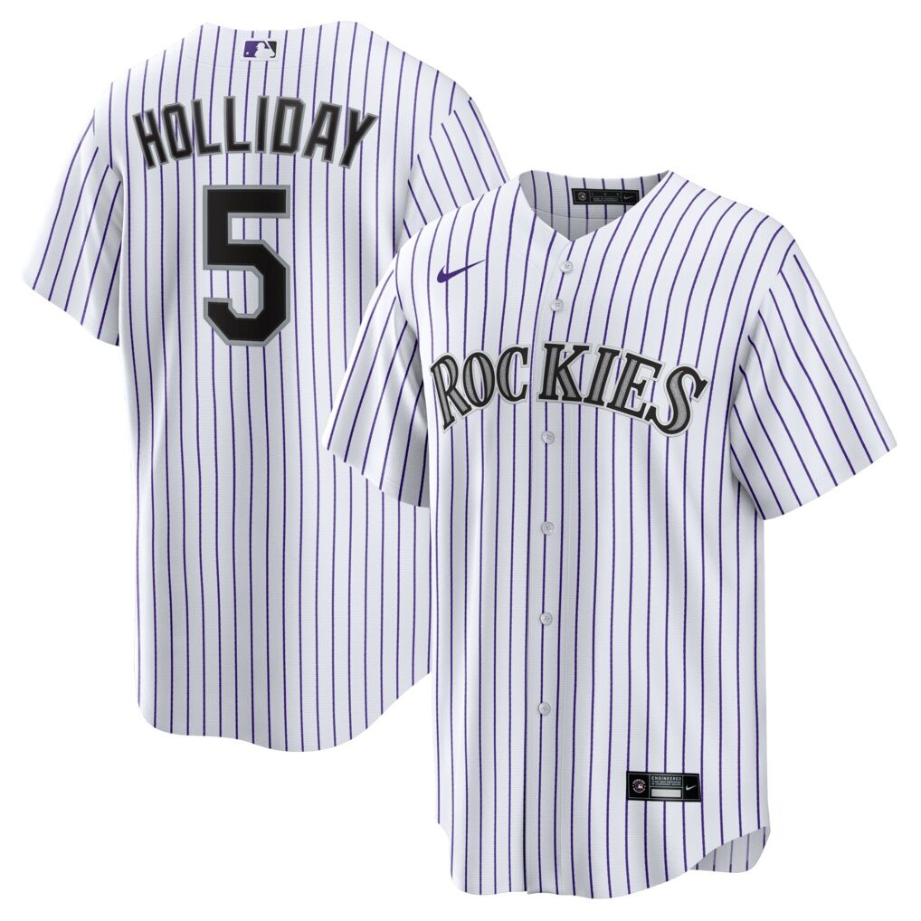Matt Holliday Colorado Rockies Nike Home Retired Player Replica Jersey