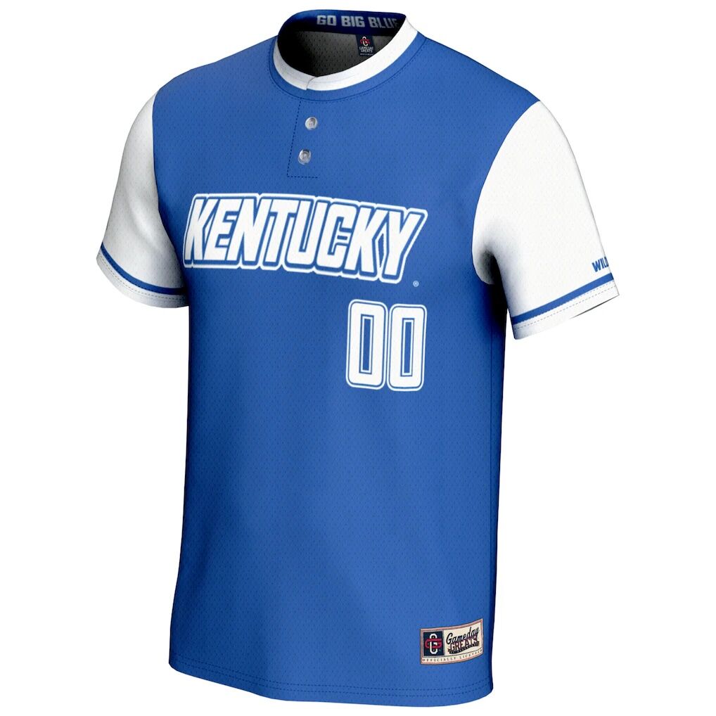 Kentucky Wildcats GameDay Greats Youth NIL Pick-A-Player Lightweight Softball Jersey - Royal