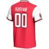 Ball State Cardinals GameDay Greats Youth NIL Pick-A-Player Lightweight Softball Jersey - Red - Detail View
