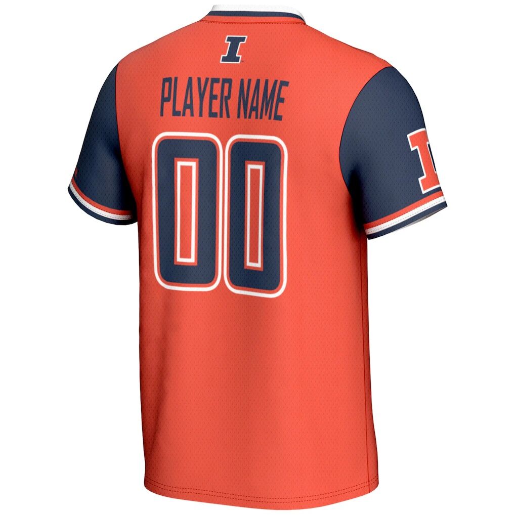 Illinois Fighting Illini GameDay Greats Unisex  NIL Pick-A-Player Lightweight Softball Jersey