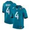 Tank Bigsby Jacksonville Jaguars Nike Game Jersey - Teal - Front View