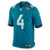Tank Bigsby Jacksonville Jaguars Nike Game Jersey - Teal - Side View