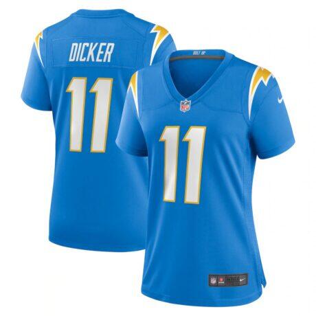 Cameron Dicker Los Angeles Chargers Nike Women's Game Jersey - Powder Blue - Front View