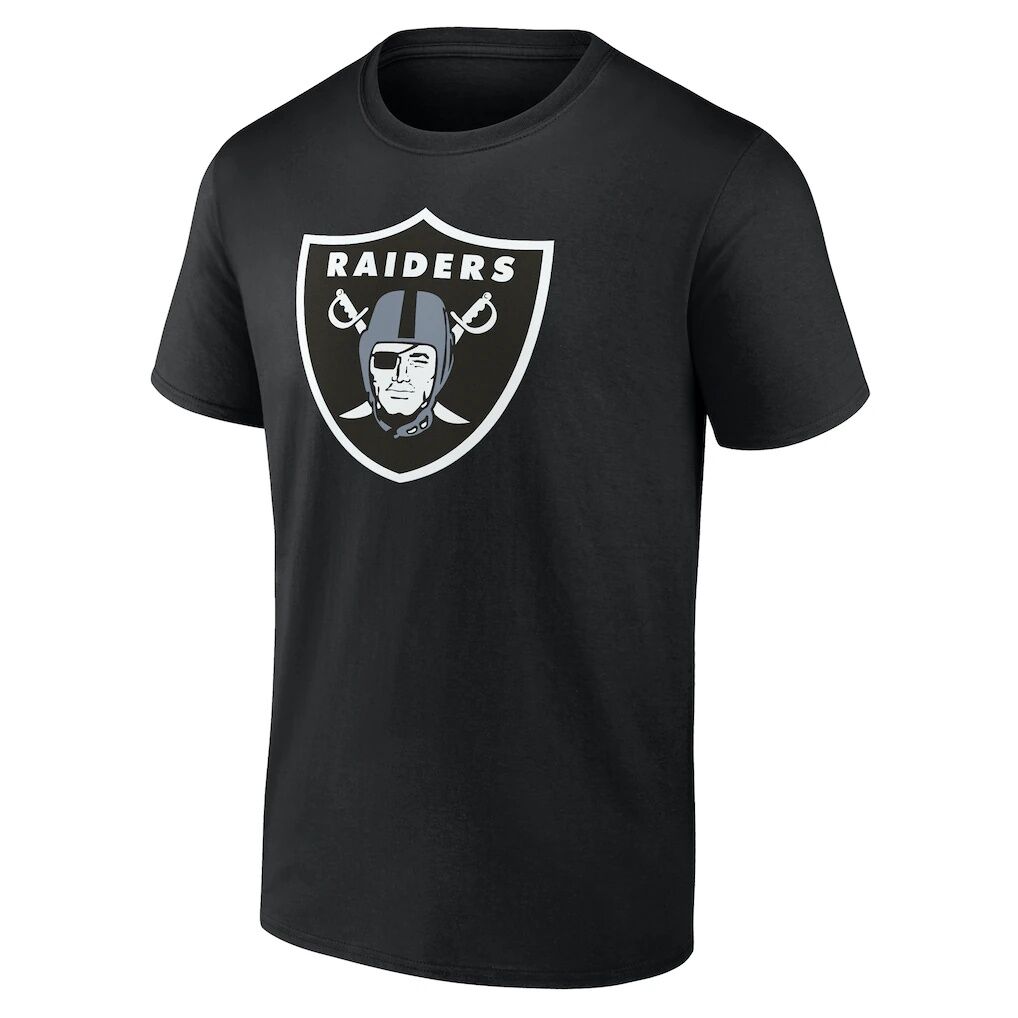 Las Vegas Raiders Logo Athletic Primary Logo T-Shirt