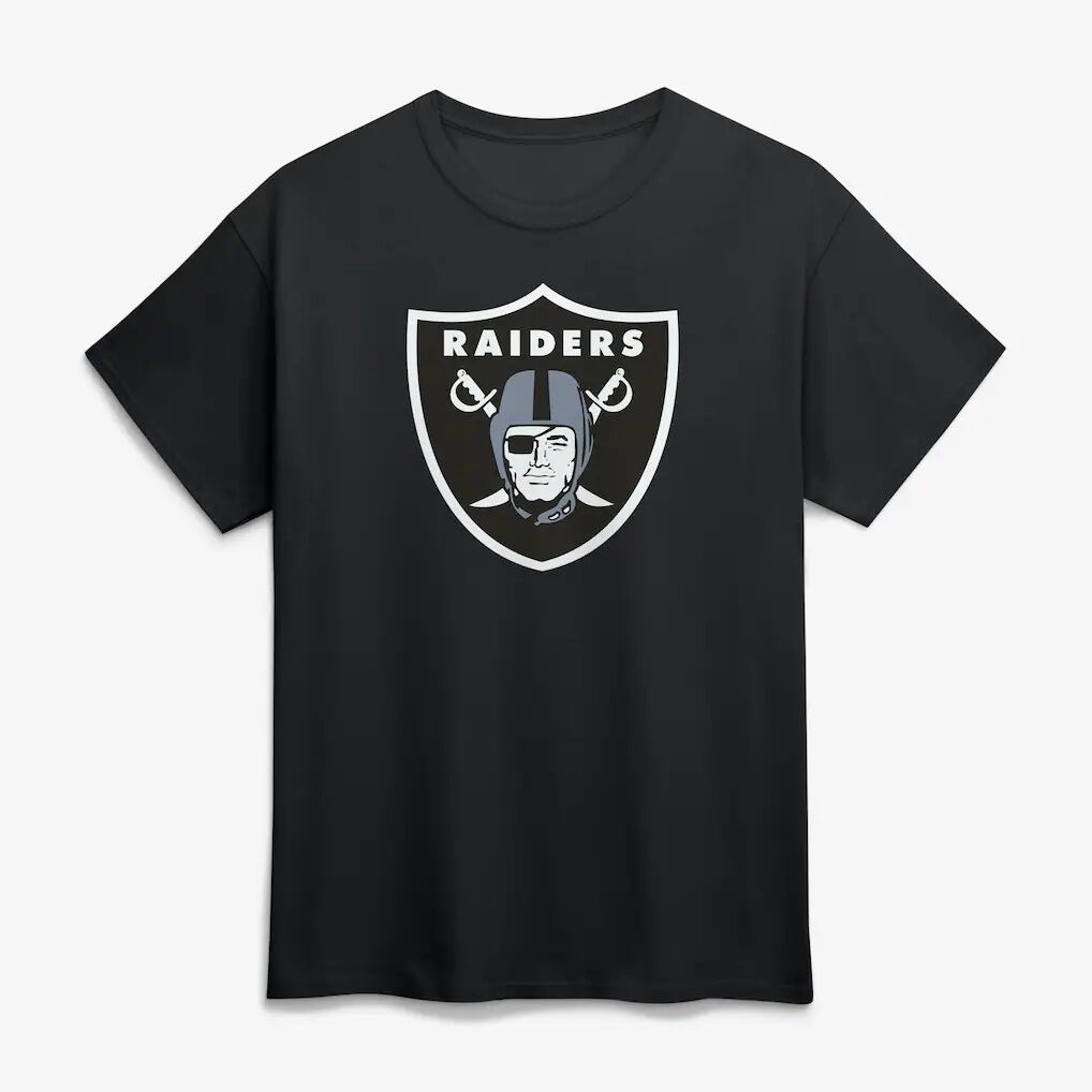 Las Vegas Raiders Logo Athletic Primary Logo T-Shirt
