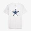 Dallas Cowboys Logo Athletic Primary Logo T-Shirt - White - Front View