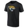 Jacksonville Jaguars Logo Athletic Primary Logo T-Shirt - Black - Detail View