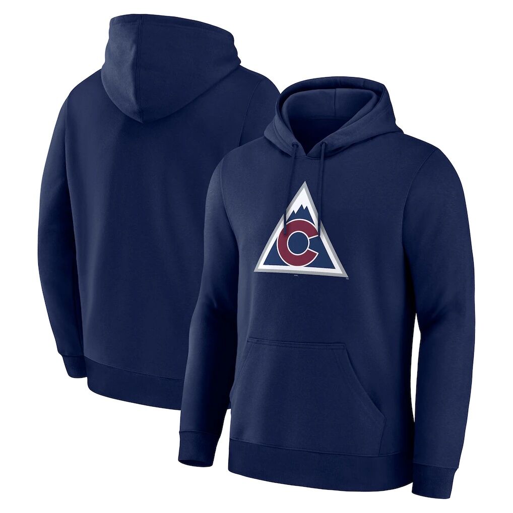 Colorado Avalanche Fashion7 Primary Fleece Pullover Hoodie