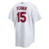 José Fermín St. Louis Cardinals Nike Home Replica Jersey - White - Detail View