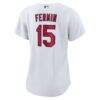 José Fermín St. Louis Cardinals Nike Women's Home Replica Jersey - White - Detail View