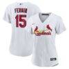 José Fermín St. Louis Cardinals Nike Women's Home Replica Jersey - White - Front View