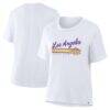 Los Angeles Kings Fashion7 Women's Hometown Premium Legacy T-Shirt - White - Front View