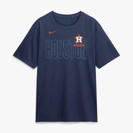 Houston Astros Nike Knockout Team Legend Dri-FIT T-Shirt - Navy - Alt1