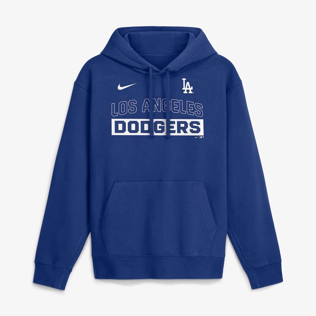 Los Angeles Dodgers Nike Primetime Club Hoodie – Royal