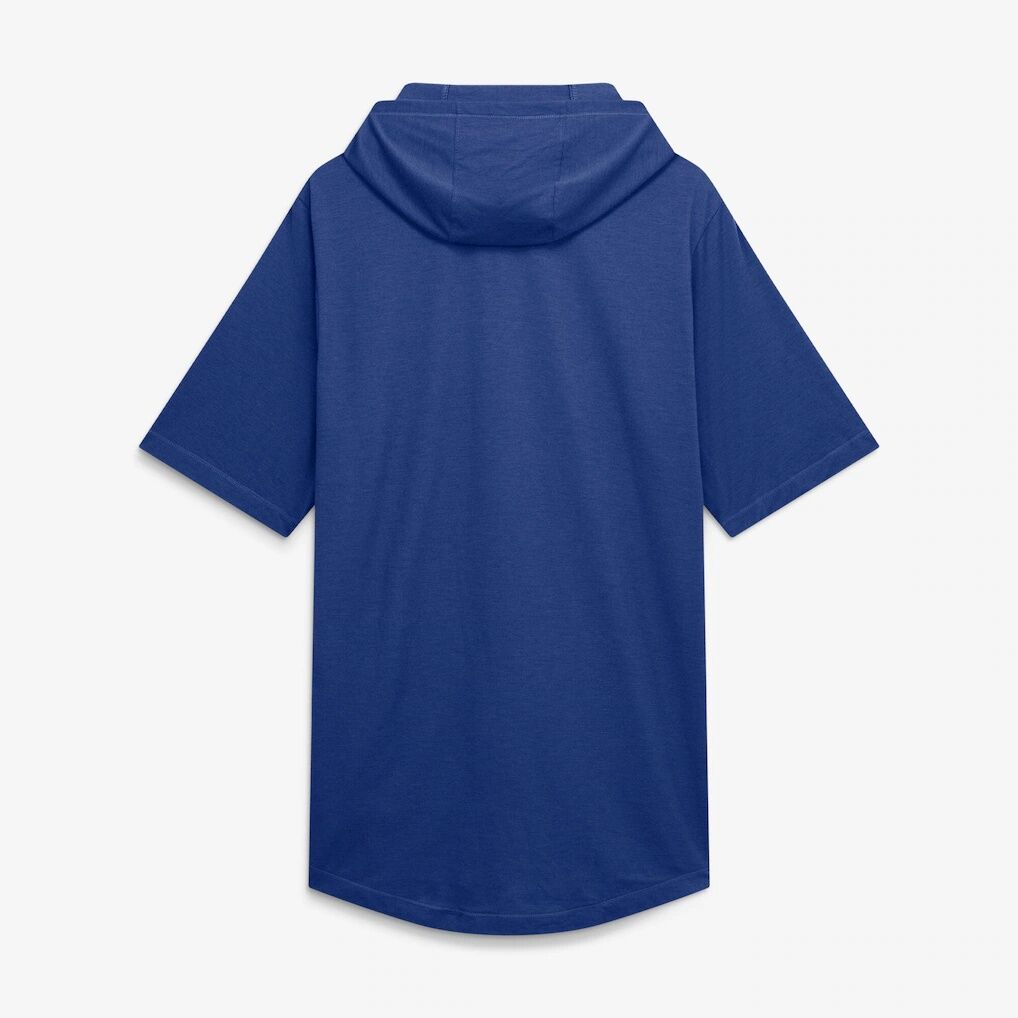 Los Angeles Dodgers Nike Arched Wordmark Tri-Blend Hooded T-Shirt – Royal