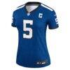 Anthony Richardson Indianapolis Colts Nike Women's Alternate Legend Player Performance Top - - Side View