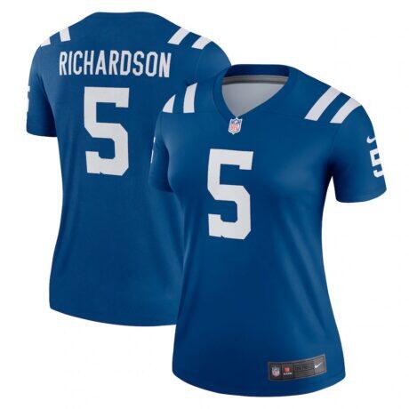 Anthony Richardson Indianapolis Colts Nike Women's Legend Player Performance Top - - Front View
