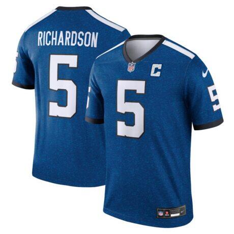 Anthony Richardson Sr. Indianapolis Colts Nike Legend Player Performance Top - - Front View