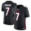 Bijan Robinson Atlanta Falcons Nike Vapor F.U.S.E. Limited Jersey - Black - Front View