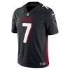 Bijan Robinson Atlanta Falcons Nike Vapor F.U.S.E. Limited Jersey - Black - Side View