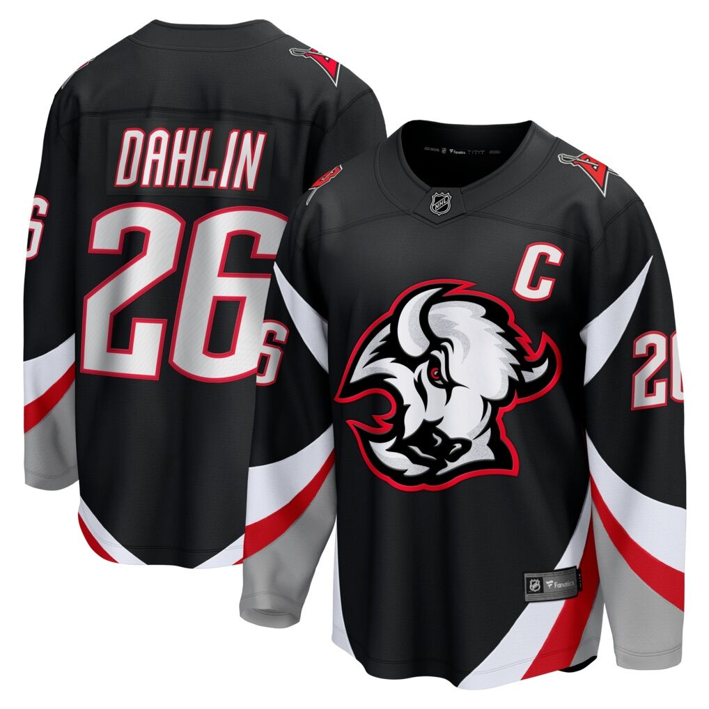 Rasmus Dahlin Buffalo Sabres Fashion7 Alternate Captain Patch Breakaway Jersey