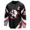 Rasmus Dahlin Buffalo Sabres Fashion7 Alternate Captain Patch Breakaway Jersey - Black - Side View