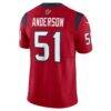 Will Anderson Jr. Houston Texans Nike Vapor F.U.S.E. Limited Jersey - Red - Detail View
