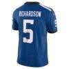 Anthony Richardson Indianapolis Colts Nike Alternate Vapor F.U.S.E. Limited Jersey - - Detail View