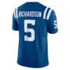 Anthony Richardson Indianapolis Colts Nike Vapor F.U.S.E. Limited Jersey - - Detail View