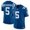 Anthony Richardson Indianapolis Colts Nike Vapor F.U.S.E. Limited Jersey - - Front View