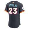 Fernando Tatis Jr. San Diego Padres Nike 2026 City Connect Authentic Sponsor Patch Jersey - - Detail View