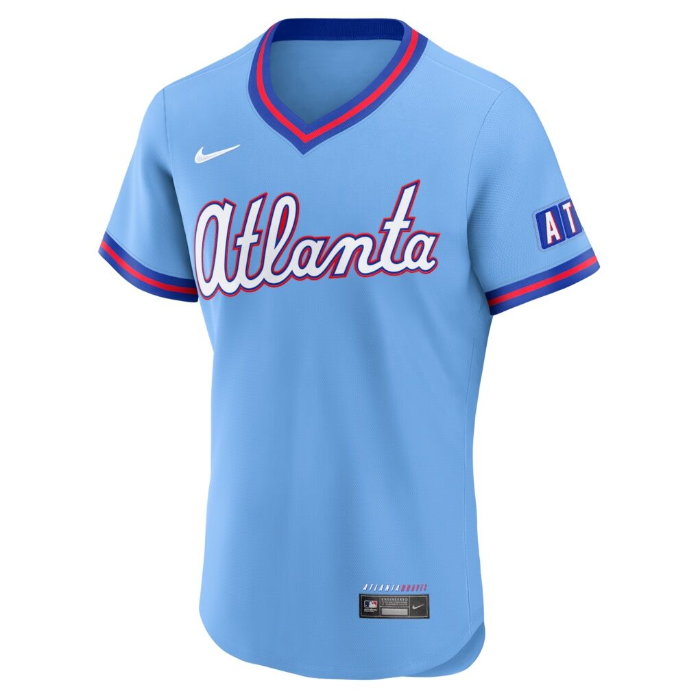 Atlanta Braves Nike 2026 City Connect Authentic Jersey – Powder Blue