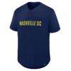 Nashville SC Fashion7 Maximum Intensity Button-Up Jersey - Navy - Side View