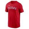 Adolis Garcia Texas Rangers Nike Name & Number T-Shirt - Red - Alt1