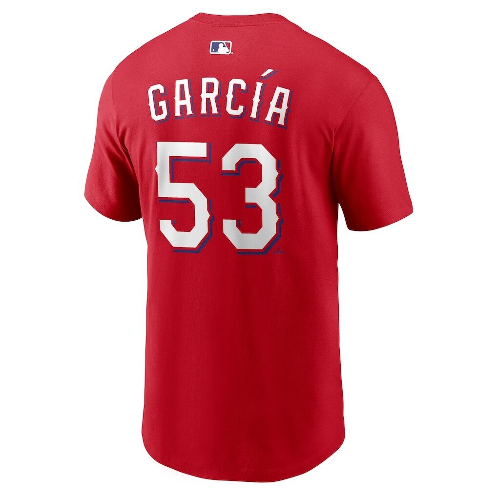 Adolis Garcia Texas Rangers Nike  Name & Number T-Shirt