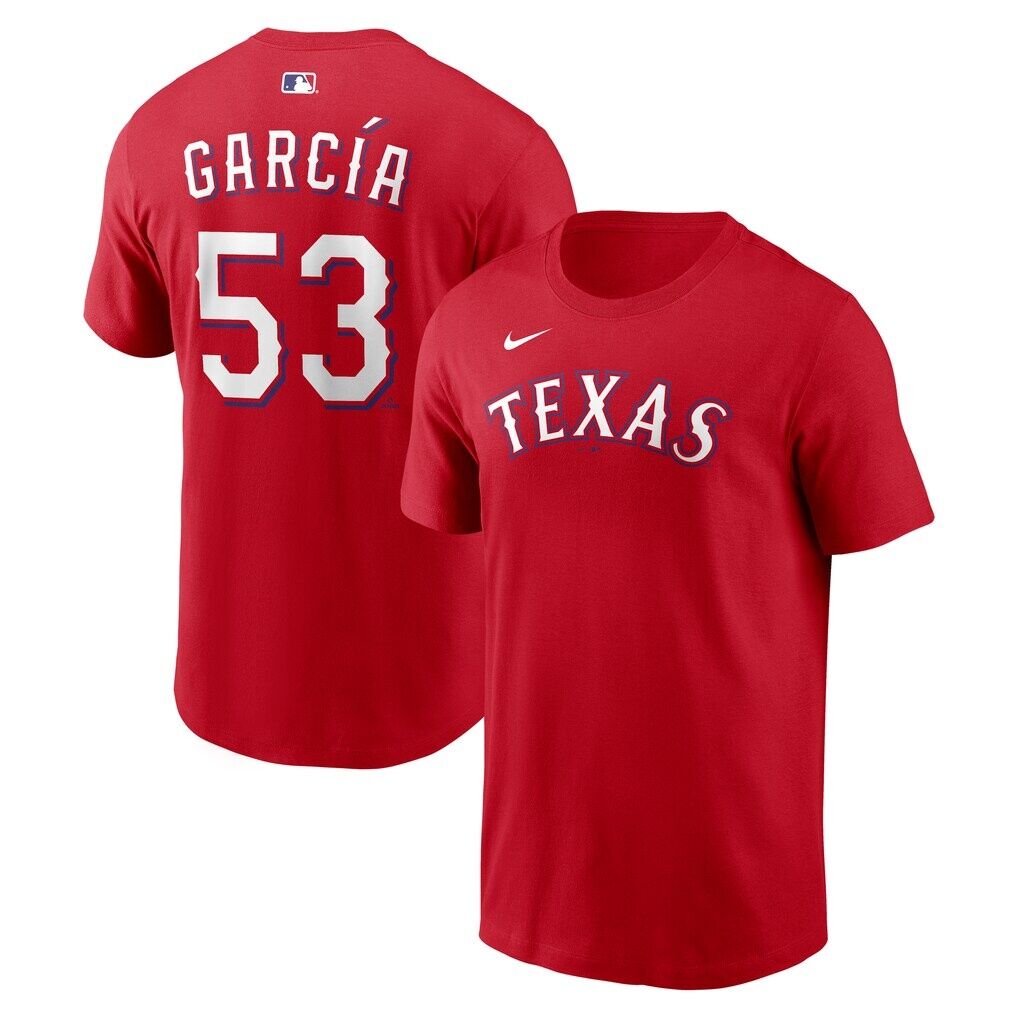 Adolis Garcia Texas Rangers Nike  Name & Number T-Shirt
