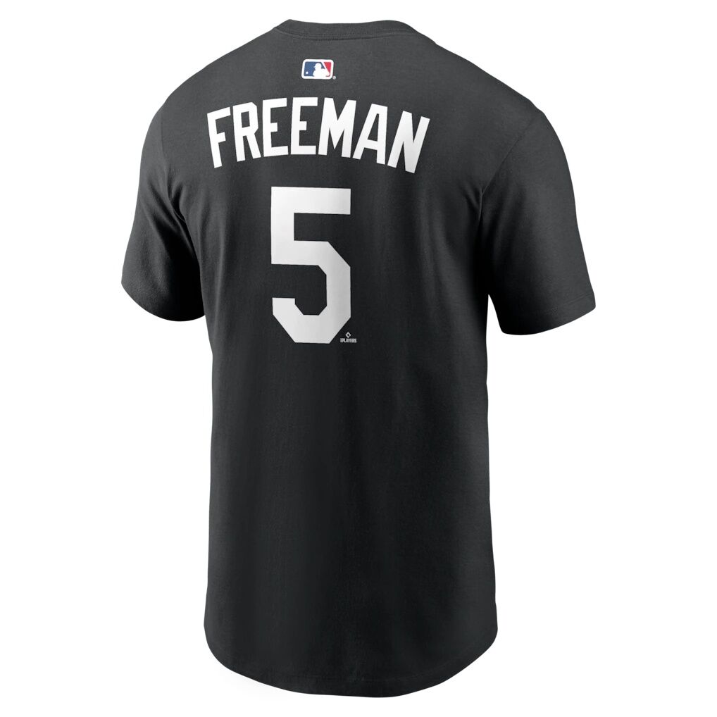 Freddie Freeman Los Angeles Dodgers Nike Name & Number T-Shirt