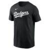 Freddie Freeman Los Angeles Dodgers Nike Name & Number T-Shirt - Black - Side View